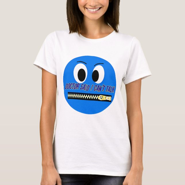 T-shirt Pas de discussion !_ (Devant)