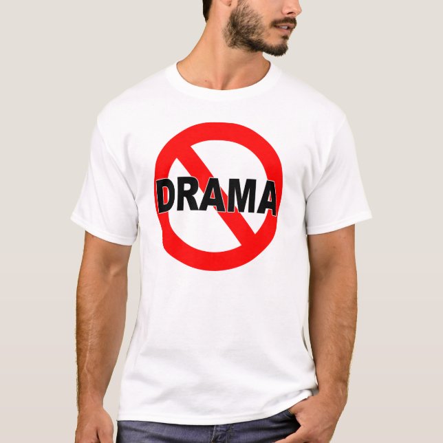 T-shirt Pas de drame (T-shirt) (Devant)