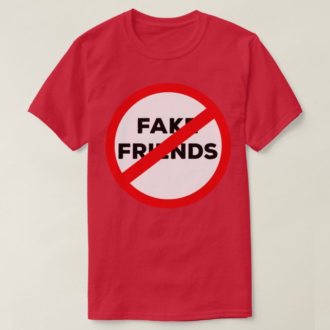 T-shirt Pas de faux amis (Design devant)