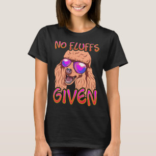 T-shirt Pas De Fluffs Donné Poodé