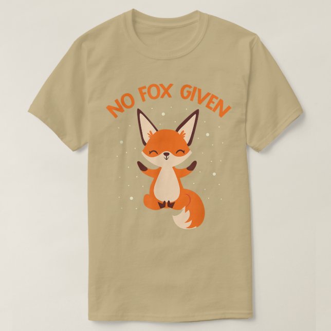 T-shirt Pas De Fo Donné Mignonne Pour Design Sarcastique F (Design devant)
