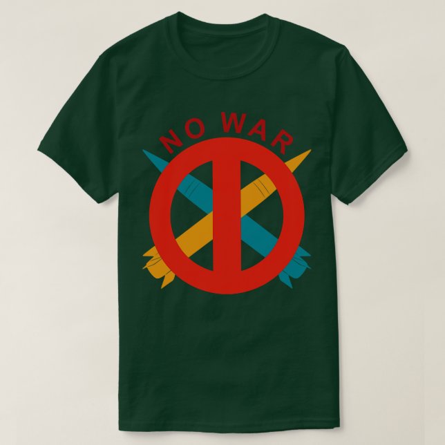 T-shirt Pas de guerre (Design devant)
