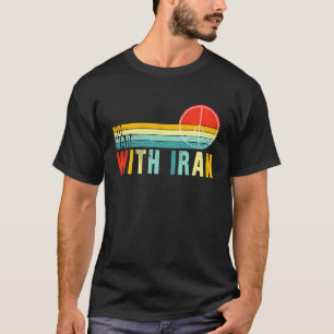 T-shirt Pas de guerre avec l'Iran Paix au Moyen-Orient Pol