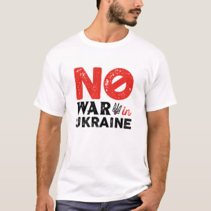 T-shirt Pas De Guerre En Ukraine
