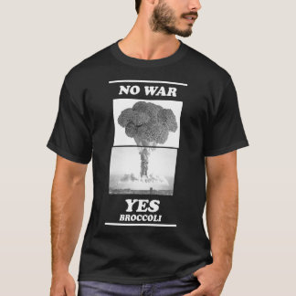 T-shirt Pas de guerre oui brocoli