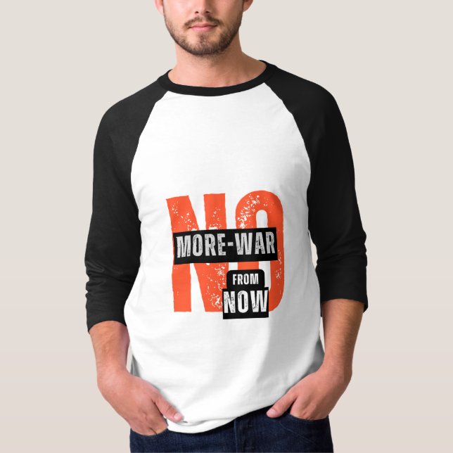 T-shirt « Pas de guerre, paix et harmonie » – Éten (Devant)