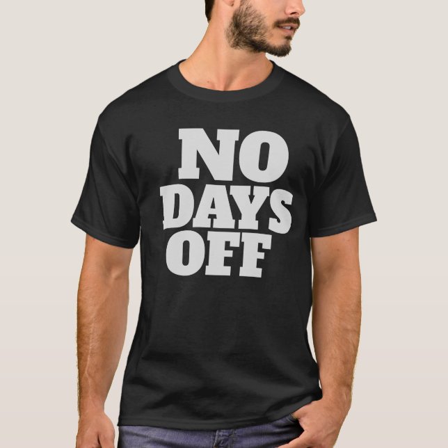 T-shirt Pas De Jours De Chemise Sans Douille (Devant)