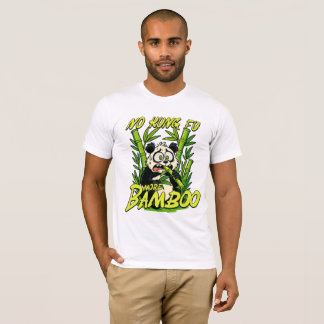 T-shirt Pas de Kung Fu, plus de bambou