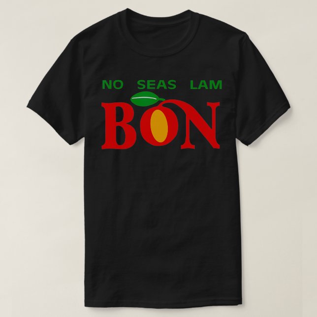T-shirt Pas de lambon de mer  (Design devant)