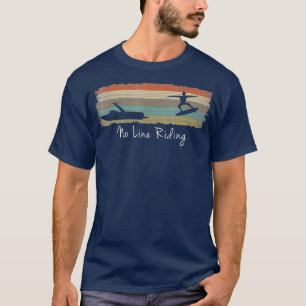 T-shirt Pas de ligne équitation Wakesurf Wake Surf Wakesu
