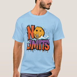 T-shirt Pas de limites Graffiti Art - Motivation urbaine