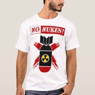 T-shirt PAS DE NUKES L'arme anti-nucléaire !