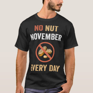 T-shirt Pas De Nut Novembre Tous Les Jours Allergie D'Arac