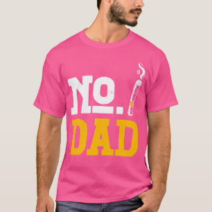 T-shirt Pas de papa alcool liqueur boisson sobre cigarette