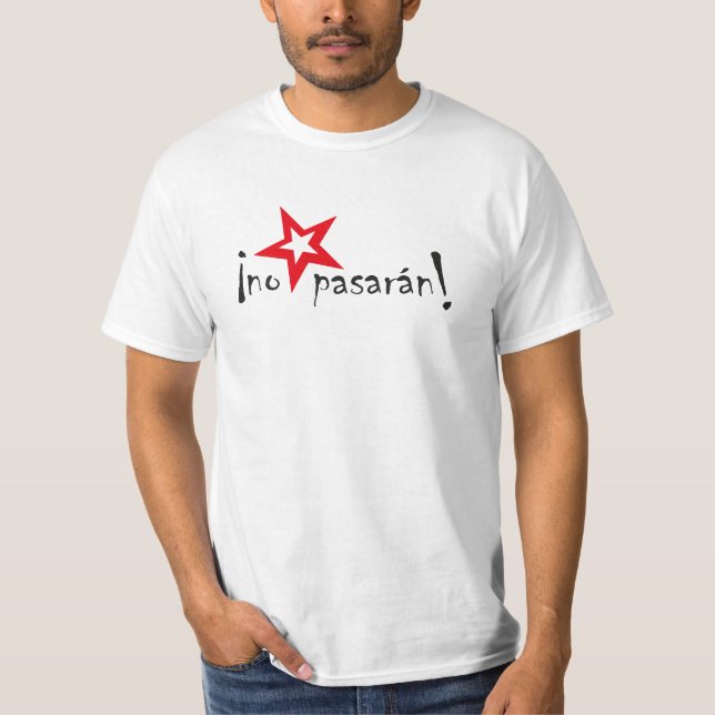 T-shirt Pas de pasaran (Devant)