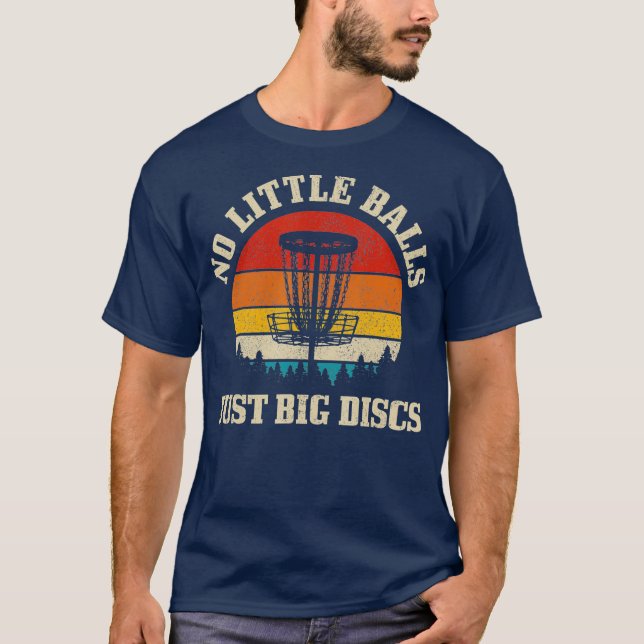 T-shirt Pas De Petites Boules Juste Gros Disques Disque Vi (Devant)