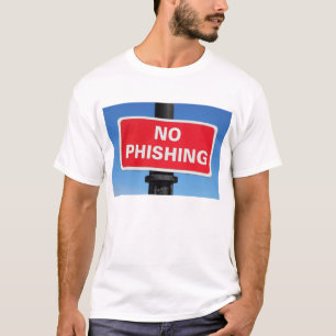 T-shirt Pas de phishing