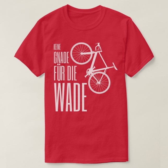 T-shirt Pas de pitié pour le veau dire VTT blanc (Design devant)