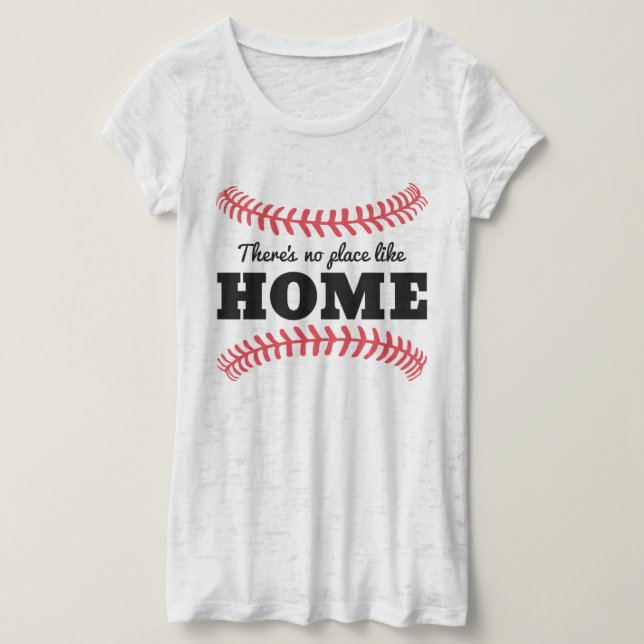 T-shirt Pas de place comme chez soi (Design devant)