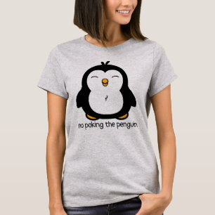 T-shirt Pas De Poing Sur Le Pingouin