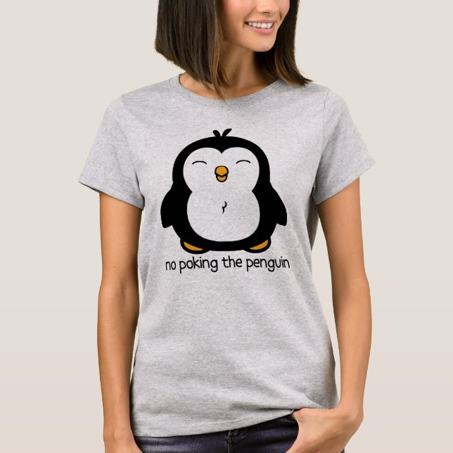 T-shirt Pas De Poing Sur Le Pingouin (Devant)
