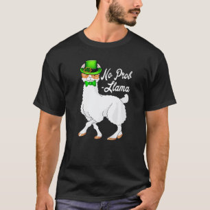 T-shirt Pas de problème Lama Chapeau de Leprechaun Irlanda