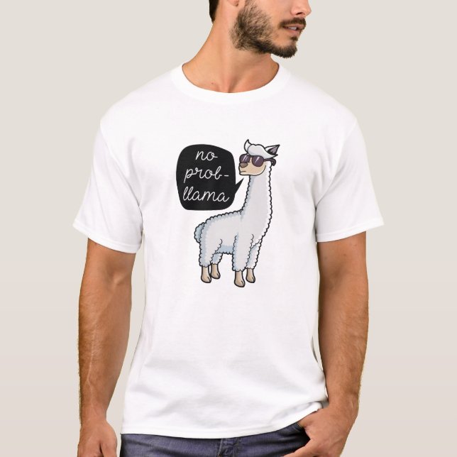 T-shirt Pas de probllama (Devant)