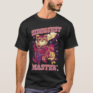T-shirt Pas de procrastination des quêtes latérales RPG Je