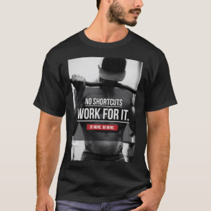 T-shirt Pas De Raccourcis, Travailler Pour Elle - Exercice
