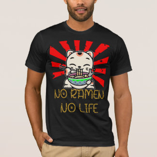 T-shirt Pas de Ramen ni de vie