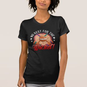 T-shirt Pas De Repos Pour Le Jeu De La Pelouse De Croquet 