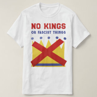 T-shirt Pas de résistance des rois à la manifestation de 2
