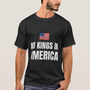 T-shirt Pas De Rois En Amérique Démocratie États-Unis Inde