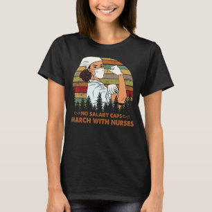 T-shirt Pas de salaire Infirmière Casquette Américaine Mil