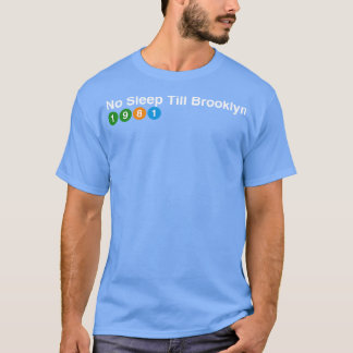 T-shirt Pas de sommeil jusqu'à Brooklyn 1981 Débardeur