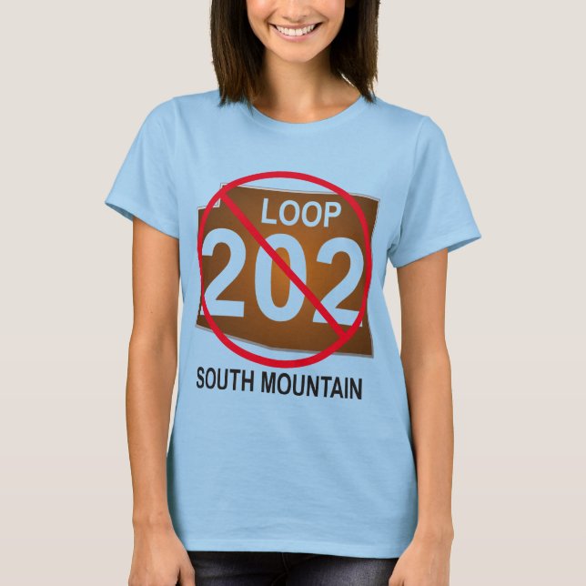 T-shirt Pas de South Mountain 202 (Devant)