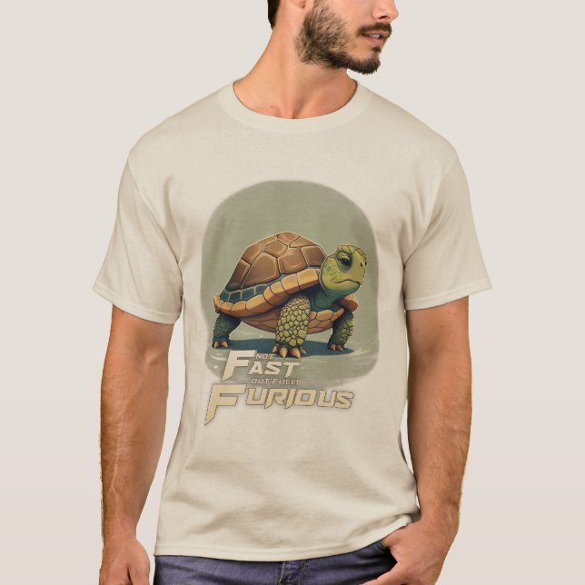 T-shirt Pas de tortue rapide (Devant)