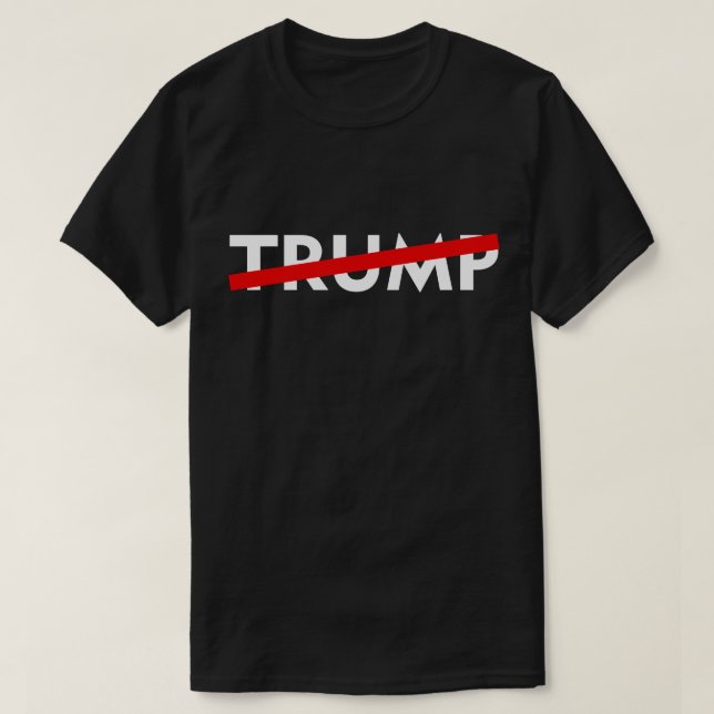 T-shirt Pas de Trump (Design devant)