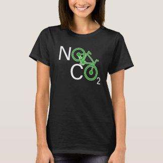 T-shirt Pas de vélo émission CO2 contre le changement clim