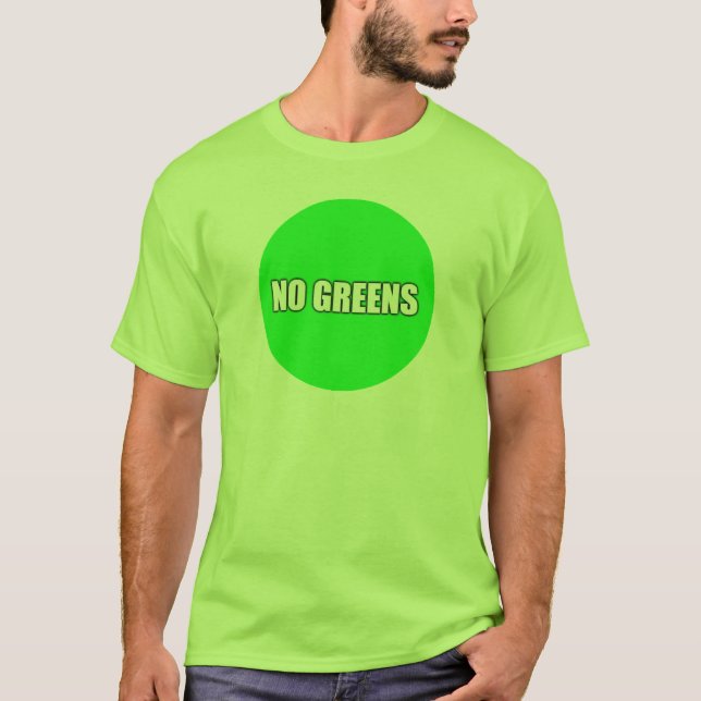 T-SHIRT PAS DE VERTS (Devant)