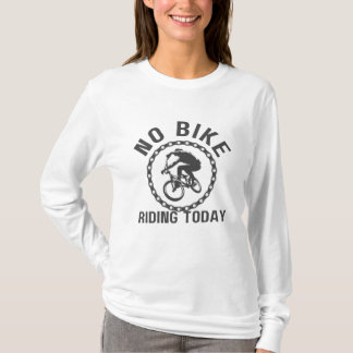 T-shirt Pas d'équitation Vélo aujourd'hui - Drôle et Décon