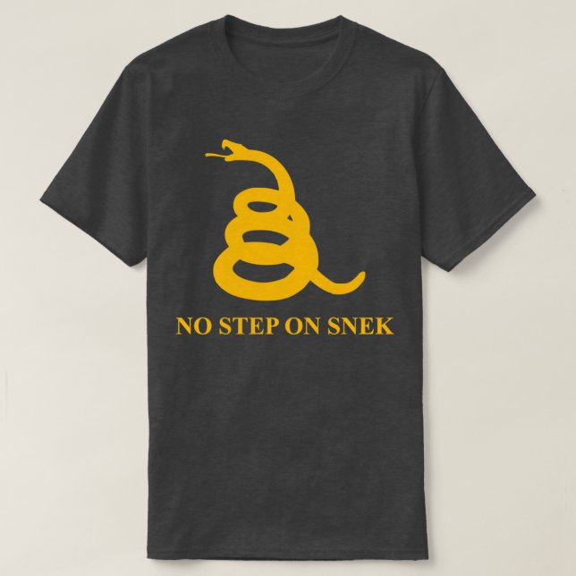 T-SHIRT PAS D'ÉTAPE SUR L'OR NEK (Design devant)