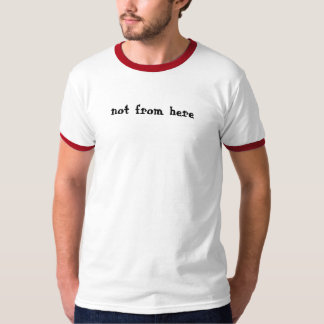 T-shirt pas d'ici sonnerie t