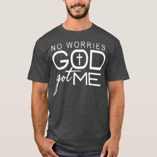 T-shirt Pas d'inquiétude, Godgot Me African American Chris