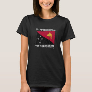 T-shirt Pas la Papouasie-Nouvelle-Guinée, mais le drapeau