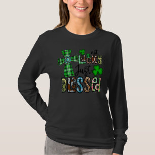 T-shirt Pas Lucky Juste Bienheureux St Patrick S Day Chris
