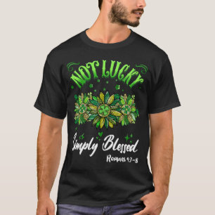 T-shirt Pas Lucky Tout Simplement Béni Jour de la Saint Pa