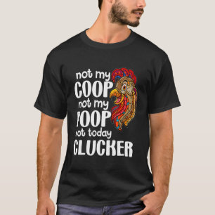 T-shirt Pas ma coopérative, pas mes excréments   Citation 