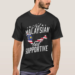 T-shirt Pas malaisien mais touriste voyageur solidaire mal