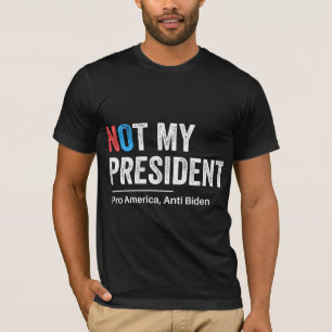 T-shirt Pas mon président